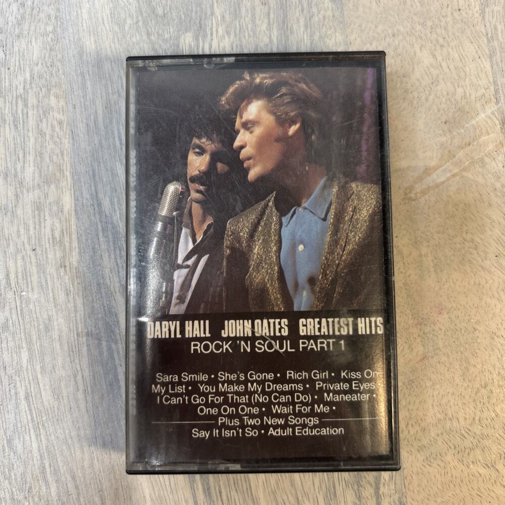 Greatest Hits-Rock'n Soul Pt. 1 by Hall & Oates (Cassette, 1990)